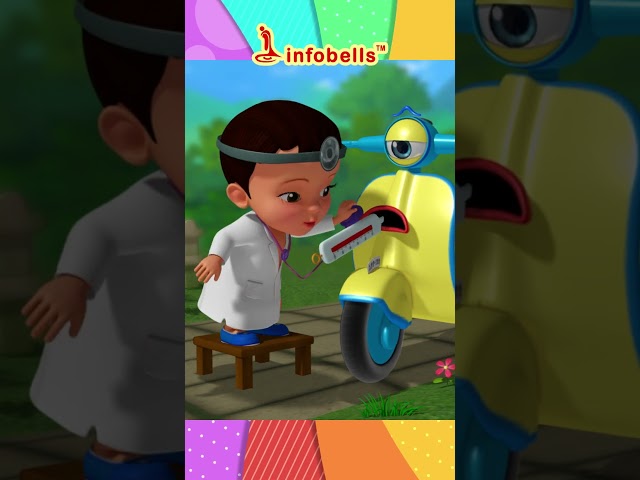Going to the Doctor 👩‍⚕️- ഇന്ന് ചൊവ്വാഴ്ചയാണ് | Malayalam Rhymes & Cartoons | Infobells #kidssongs
