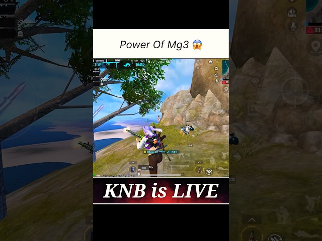 Power Of MG3 😱 BGMI | #bgmi
