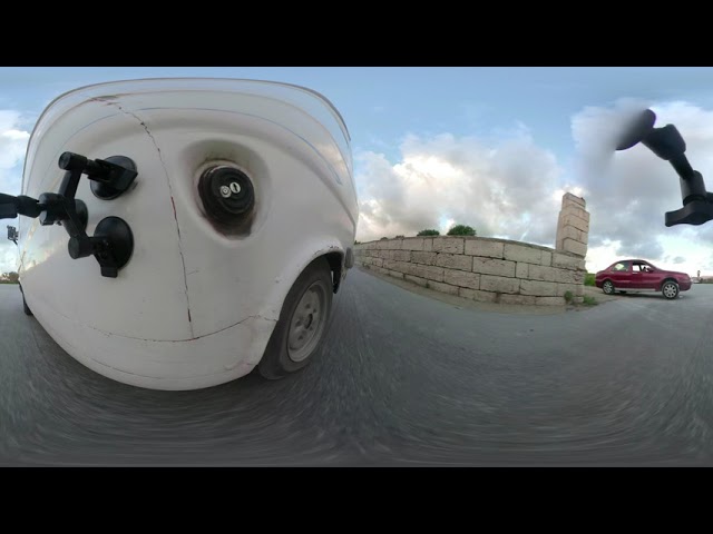 Hijacker Jack - car stunts behind the scenes 360 VR