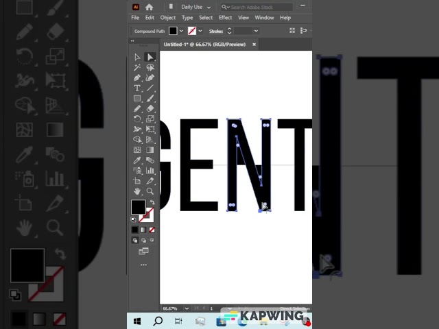 Secret to Creating Professional Word Mark Logos Easily! #youtubeshorts #youtube #ytshorts