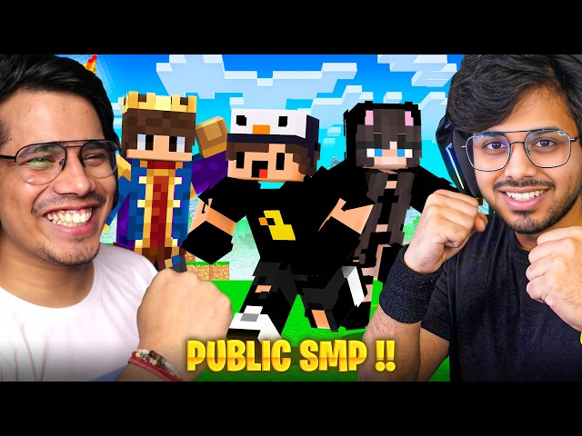 Minecraft SMP LIVE || PUBLIC SMP 24/7 JAVA + BEDROCK | DAY - 24 |