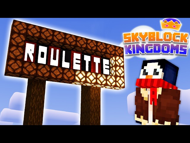 I Added GAMBLING to Minecraft Skyblock