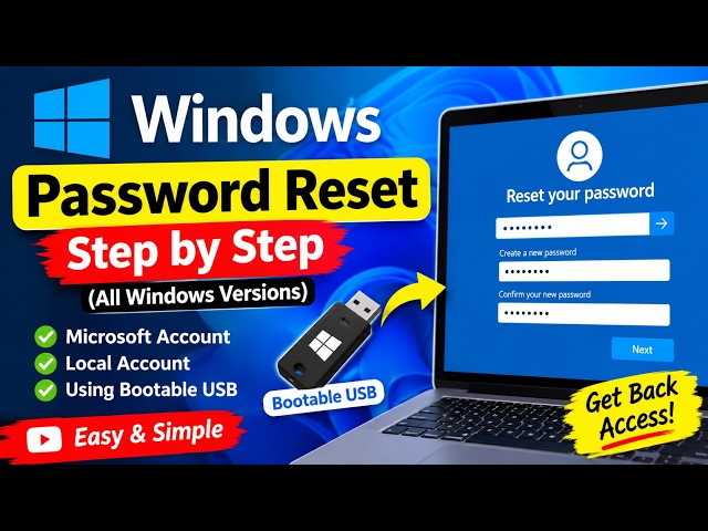 Step-by-Step: How to Format and Reset Your PC When You Can't Log In