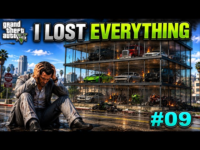 I LOST MY ALL CARS IN GTA 5 | GTA 5 GAMEPLAY #09