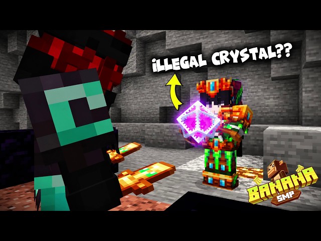 This 1 Billion$ Crystal Ruined Everything in Banana SMP...