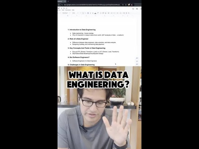 What is Data Engineering?