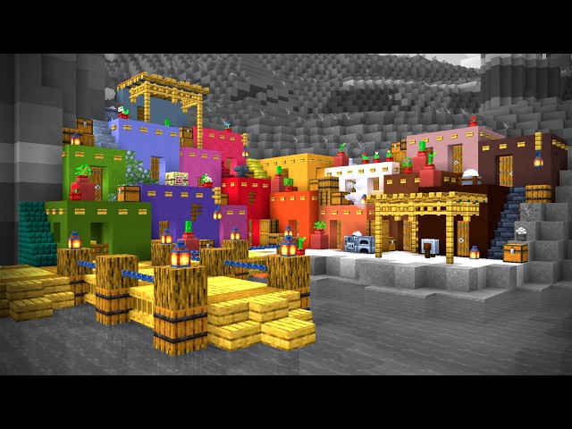 I Built a Village Using Every Color