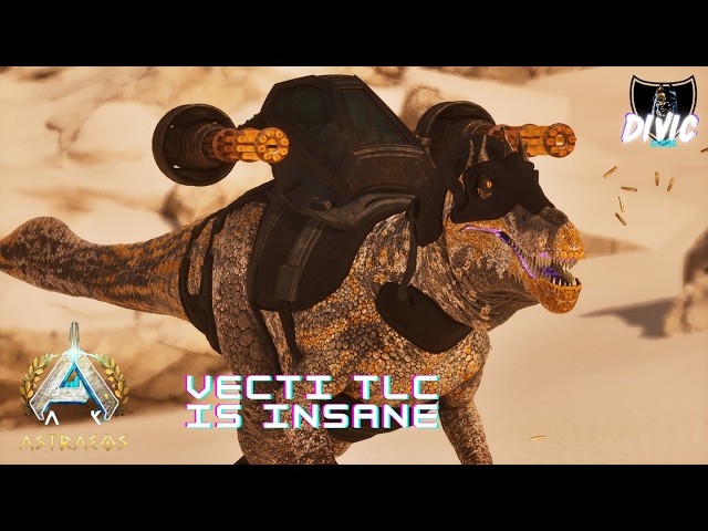 VECTISPINUS HAS A MINI GUN | Ark: Astraeos Ascended