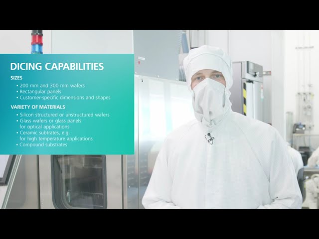 200 mm MEMS Back End and Packaging - Dicing and Assembly | Fraunhofer IPMS