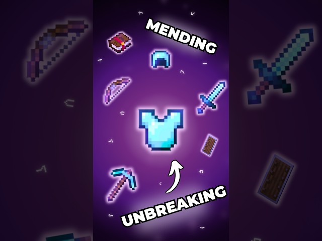 The Only 2 Enchantments You Need On All Your Gear  #minecraft