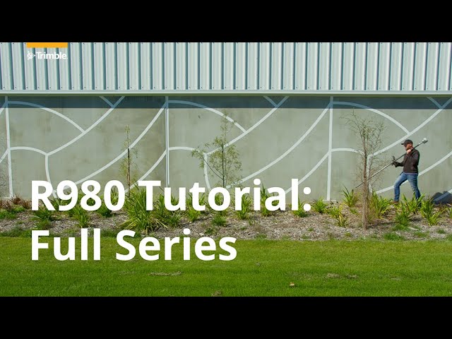Trimble R980 | Tutorial | Complete Series