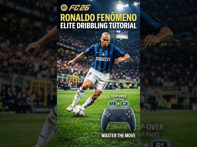 FC 26 Skills Tutorial🎮 #ronaldofenomeno #fc26 #eafc26 #fifa #xboxseriess #fc26tutorial #skills