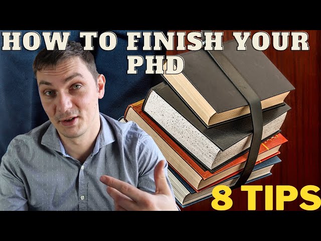 How to finish your PhD on time (8 things to consider)