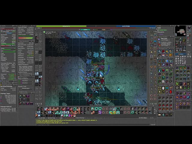 Tibia  Monk  830+ - Asura Citadel -2 POST Buff - 9.5kk+ raw