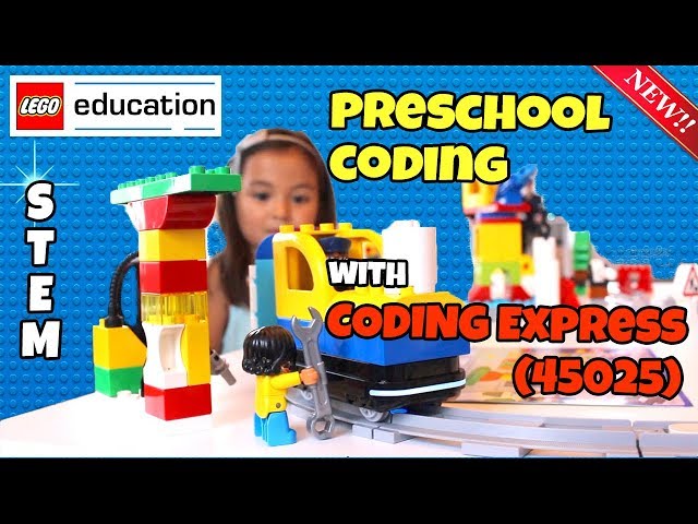 *NEW* LEGO Education Coding Express 45025 | Learn to Code with Trains for Preschoolers!