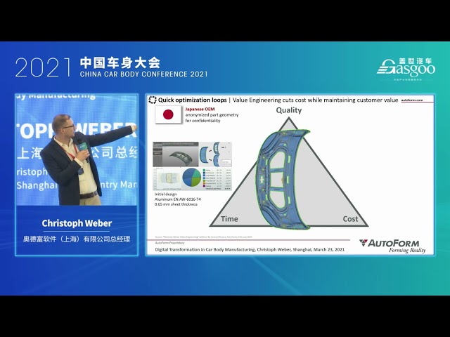 Breaking Silos through Digital Transformation in Car Body Manufacturing Presented by Christoph Weber