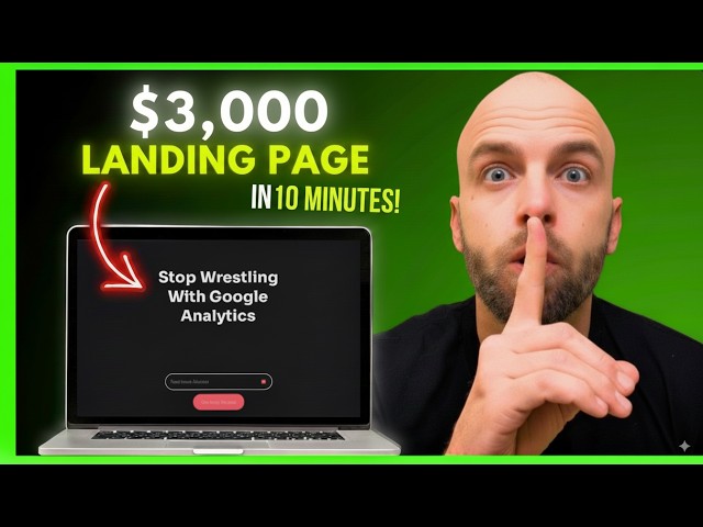 How to Make a Professional Landing Page in 10 MINUTES | Carrd + AI Tutorial