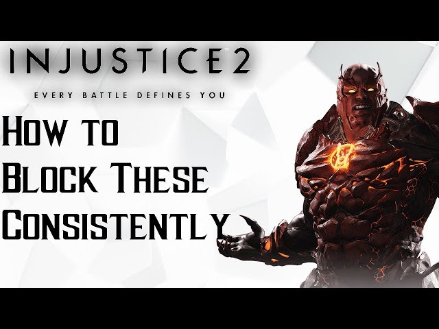 Injustice 2 Frame Data Tutorial: How to Block Staggered Mixups