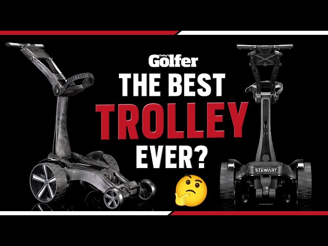 THE GOLF TROLLEY TO BEAT THEM ALL? 🎮🚶⛳️ | Stewart Golf Vertx Remote review