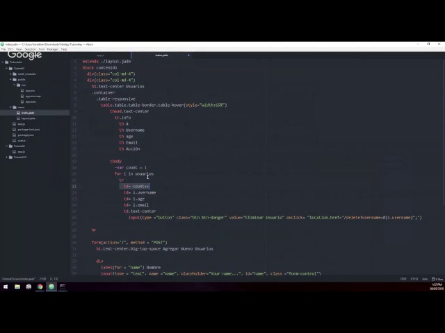 3. Tutorial de Eliminación de Registros con Node.js y MongodB