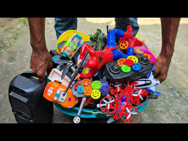 Breaking and Opening High Power Scrap Toys | Scrap Drone & Speaker Ideas