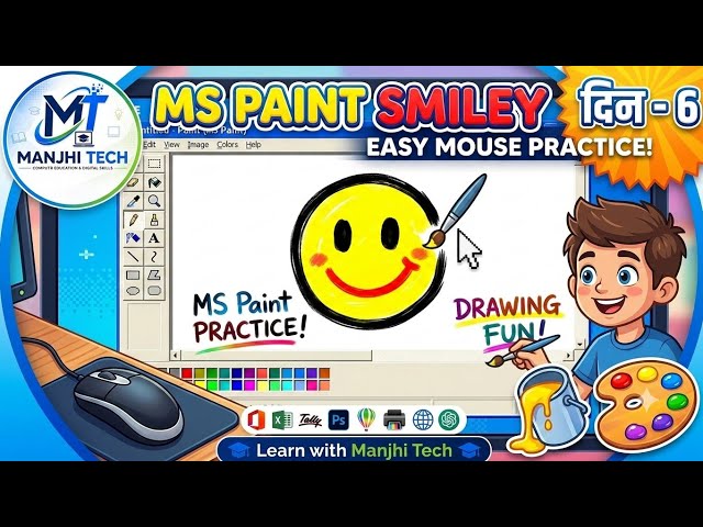 Ms paint smiley faces🥹🥲 creativity Drawing prectice day -6
