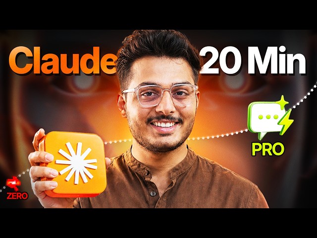 Master Claude in 20 Minutes🔥  | Claude AI Tutorial for Beginners (2026 Full Guide)