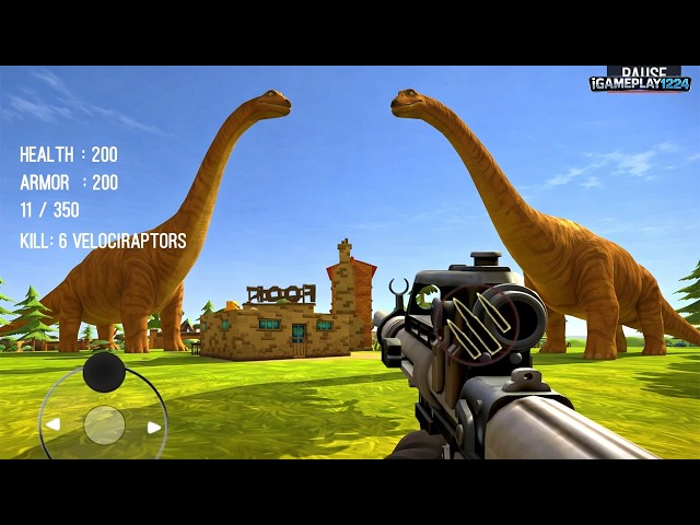 Dinosaur Hunter Dino City 2017 Android Gameplay #4