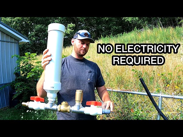 We Found Water For The Pond - Hydraulic Ram Pump