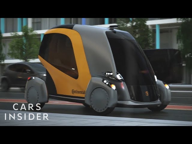 Autonomous Concept Car Drives Like A Swarm Of Bees