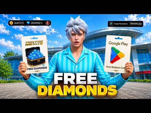 How to get Diamonds in Free Fire? 2026 🔥 Free Redeem Code in Free Fire Max Instant today 🤫