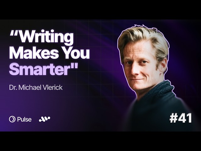 Writing and Happiness in the Age of AI with Dr. Michael Vlerick