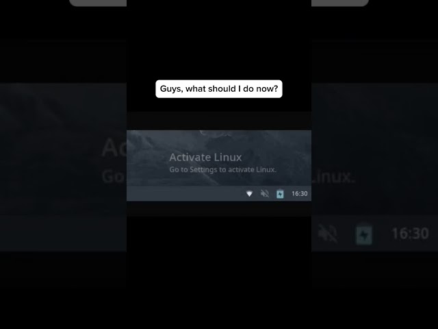 🔥 Why Is My Windows Saying “Activate Linux”?! 😳💻 #tech #coding #shorts