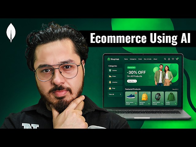 Build an AI Powered E-Commerce Website using MongoDB 🔥
