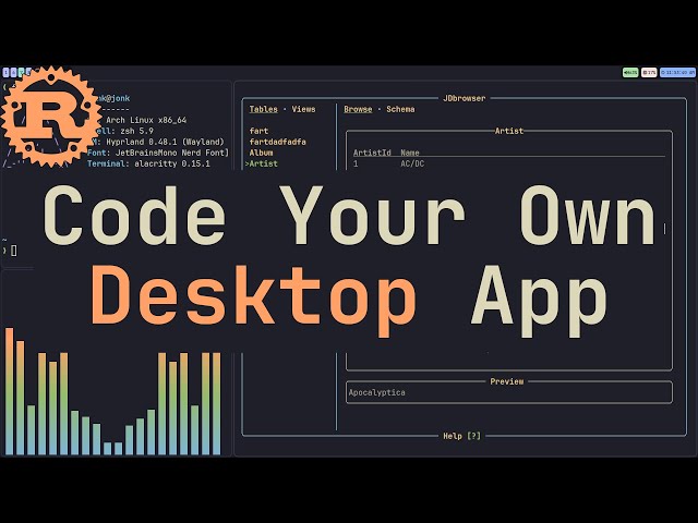 Code Your Own Desktop GUI App With Rust Iced Crate