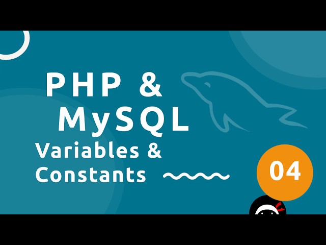 PHP Tutorial (& MySQL) #4 - Variables & Constants