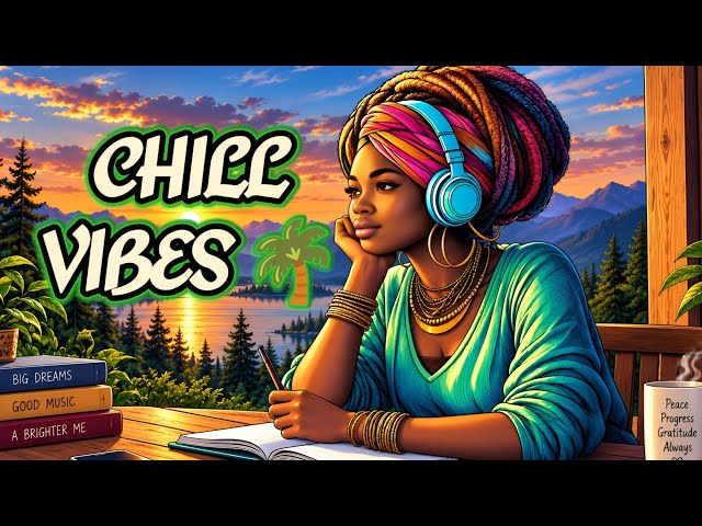 AFROBEAT CHILL VIBES 🌴 | Relaxing Lofi Beats for Stress Relief & Good Mood