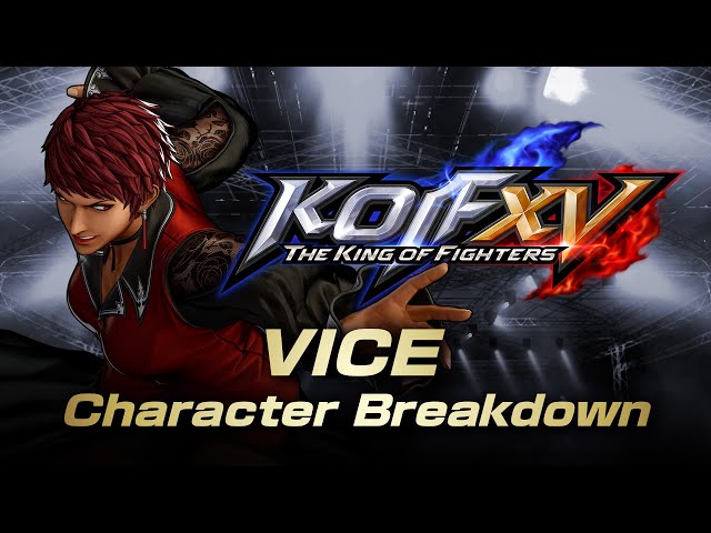 【한글】KOF XV DLC｜VICE｜Character Breakdown