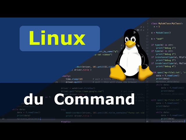 Linux Command - du