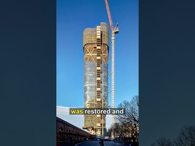 World's Tallest Hybrid Timber Skyscraper Tops Out