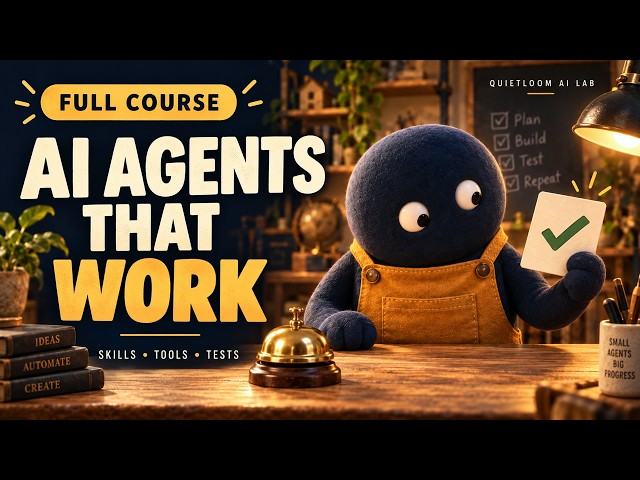 AI Agents Full Course 2026 | Codex, Skills, Workflows & Verification
