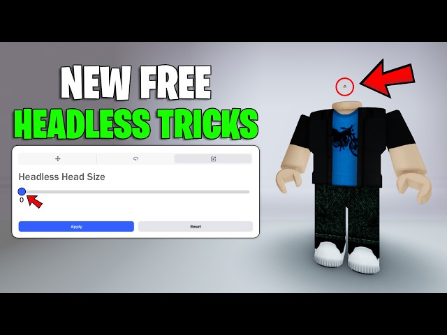 *NEW* FREE HEADLESS TRICKS ON ROBLOX 2026 🤯🔥