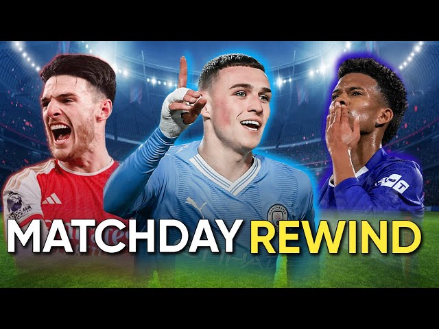 Manchester City are back | Chelsea drop points | Aston Villa beat Arsenal | Matchday Rewind