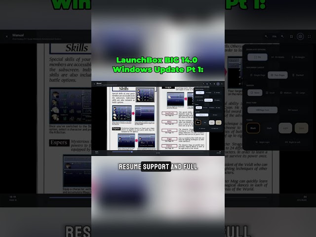 Relive your favorite old-school gaming manual or strategy guide | LaunchBox for Windows 14.0
