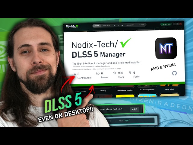 DLSS 5 Manager - DLSS 5 EVERYWHERE for NVIDIA & AMD Cards