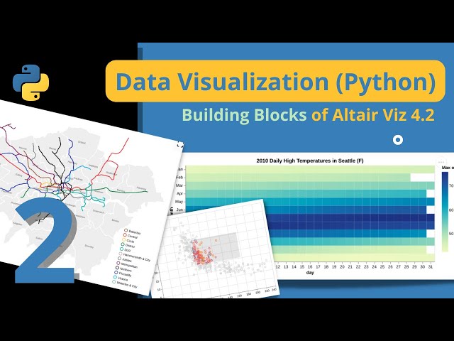 Data Visualization in Python: Building Blocks of Altair (Tutorial Series part 2)