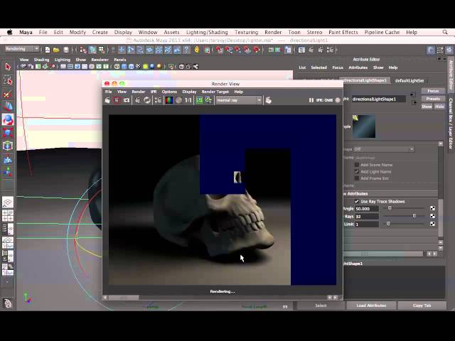 Basic Lighting in Maya [TUTORIAL]