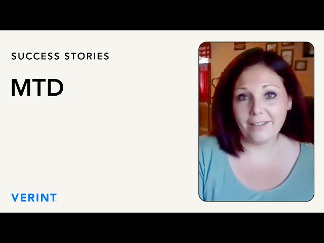MTD Modernizes Scheduling with Verint Workforce Management in the Cloud