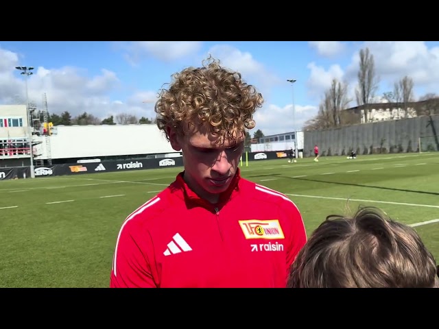 Leopold Querfeld Training 1. FC Union Berlin 01.04.2026
