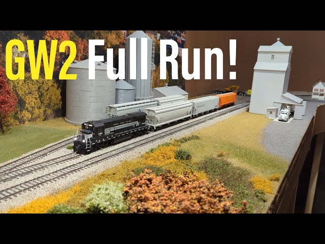GW2 Full Run! | HO Scale Finger lakes Railway Operations